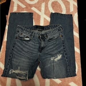 Aeropostale Women's Blue Flare Jeans